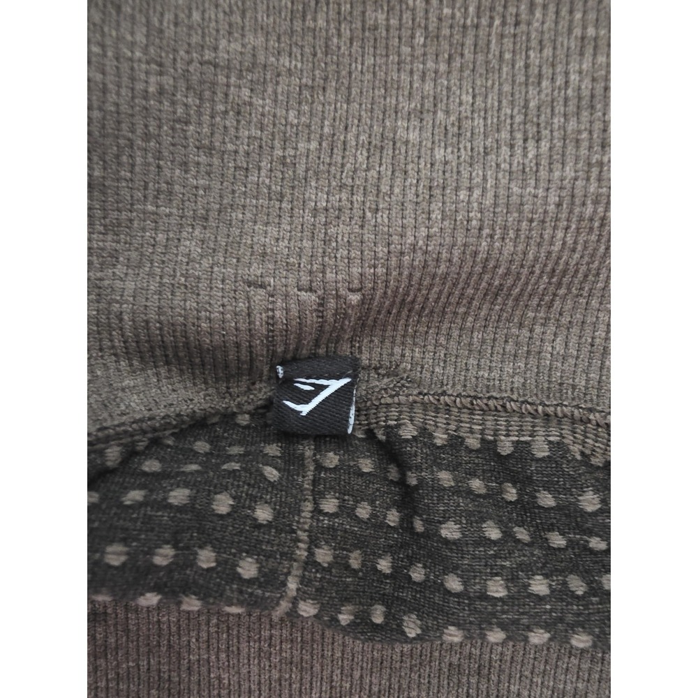 Gymshark Women's Athletic Shorts Brown 24in Waist 4in Inseam Casual - Picture 3 of 5